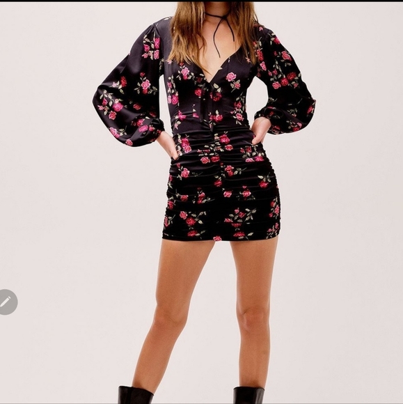 🍋For Love and Lemons Wyatt Mini Dress - Picture 12 of 12